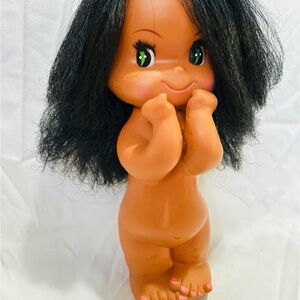 Vintage Rubber Hawaiian Doll
